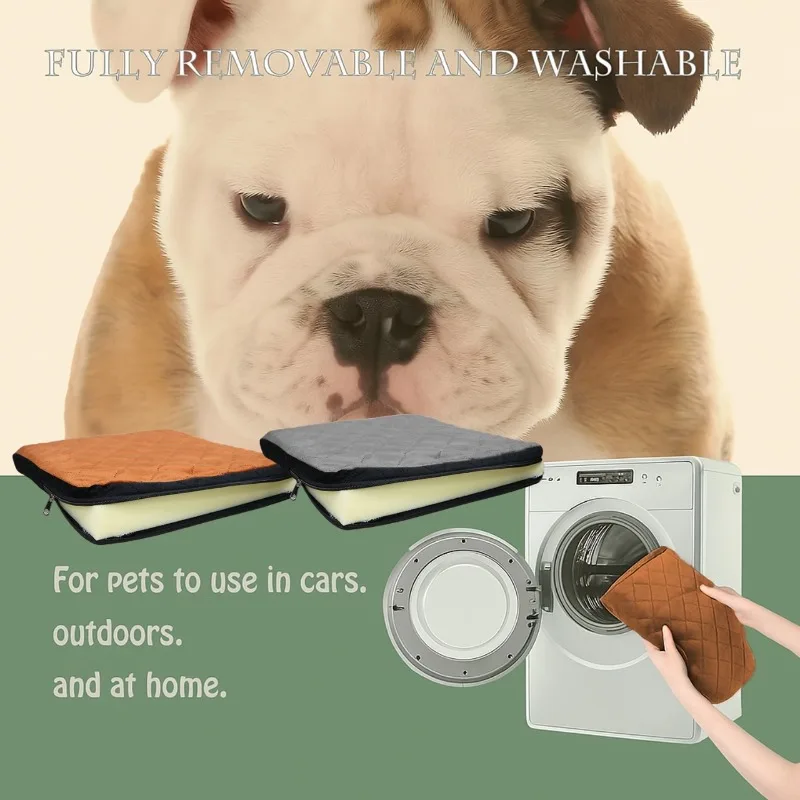 Cama de lujo para perros, sofás portátiles para perros, camas de viaje para gatos, gatitos, cachorros, accesorios para camas, muebles, gatos, mascotas, sofá, esteras para dormir - imagen 3