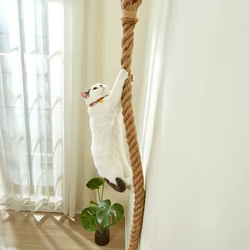 Poste rascador de techo para gatos – Escalada y juego