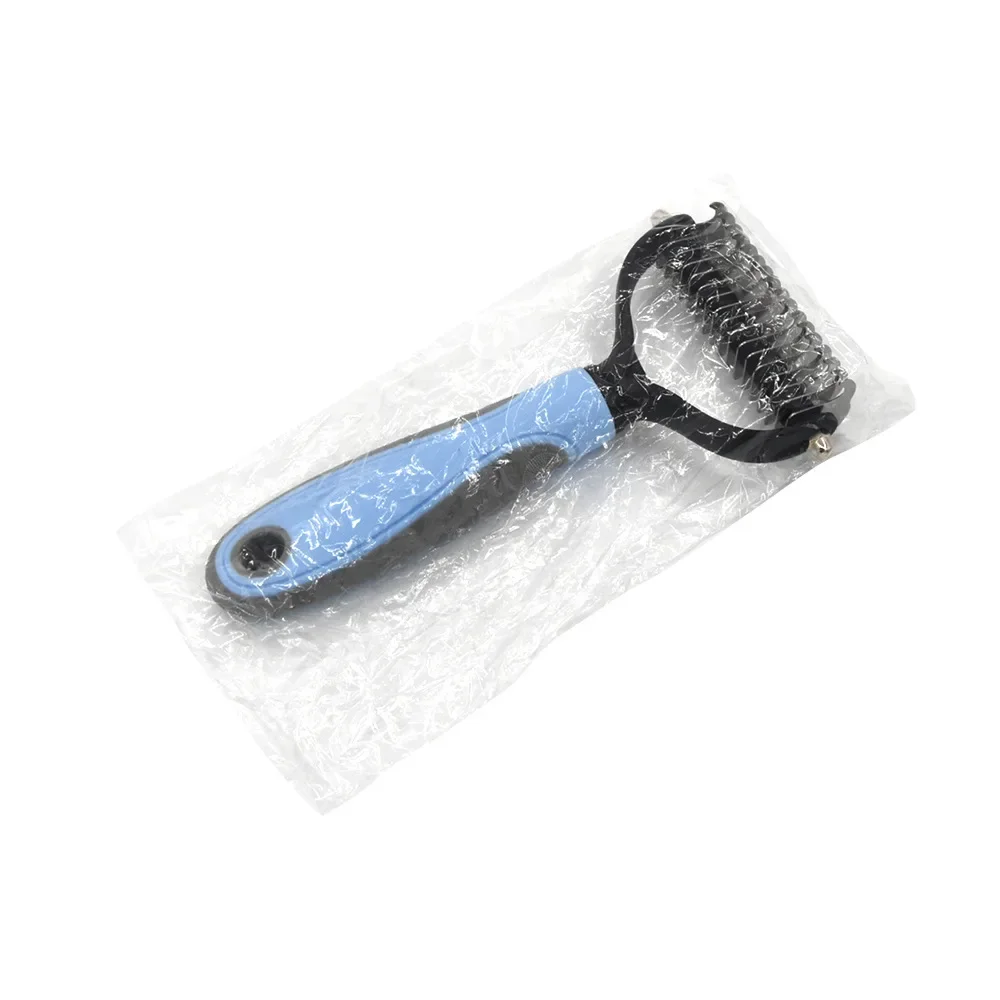 Cepillo profesional para quitar el pelo de perros, cortador de nudos de piel para mascotas, peine para cachorros y gatos, cepillos para el cuidado de perros, suministros de caída - imagen 4