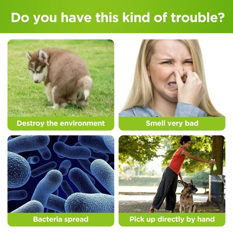 Benepaw-dispensador portátil de bolsas de excrementos para mascotas, 2 en 1, para caminar, perros pequeños grandes, exteriores, viajes al aire libre, fácil de usar - imagen 2