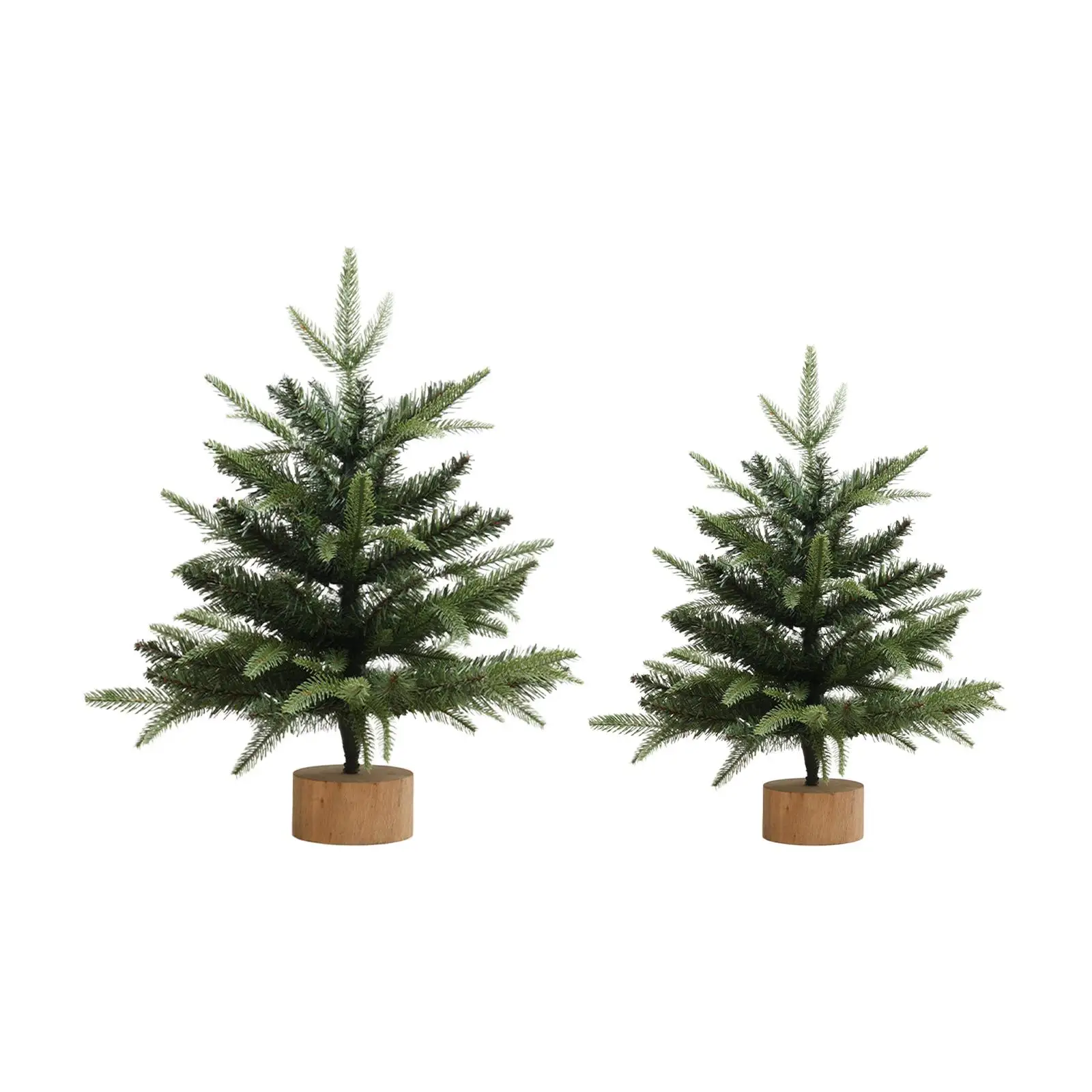 Decoración de árbol de Navidad de escritorio, árbol de Navidad simulado para escritorio, Artificial para chimenea festiva, suministros para fiestas, oficina y dormitorio - imagen 3