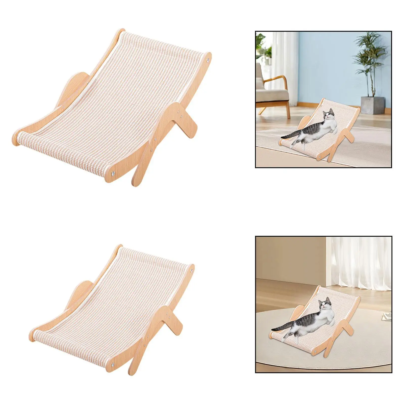 Sisal Cat Scratcher Bed Wear Resistant for Grinding Claw Furniture Protector