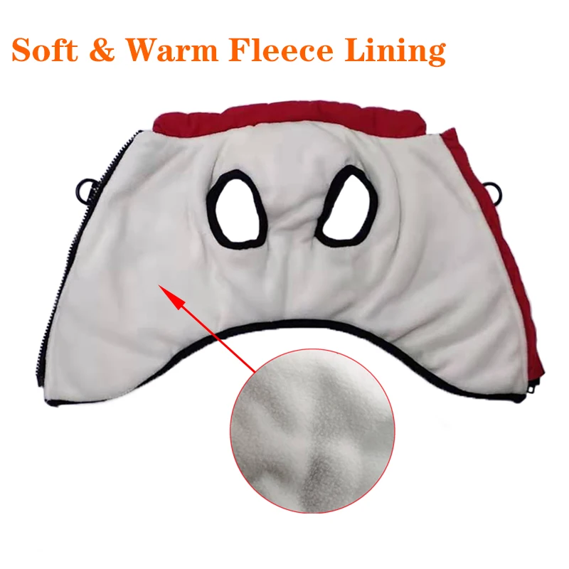 Chaleco con arnés para mascotas, ropa de invierno para perros pequeños, ropa para cachorros, chaqueta impermeable para perros, abrigo para Chihuahua, Bulldog francés - imagen 5