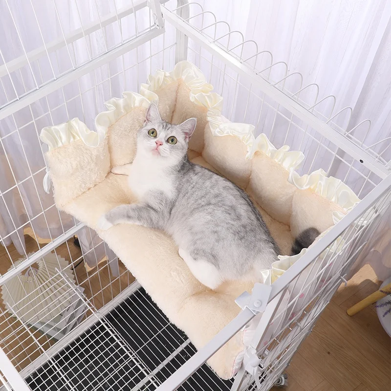 Cama lavable y cálida para gatos y perros - estilo coreano moderno