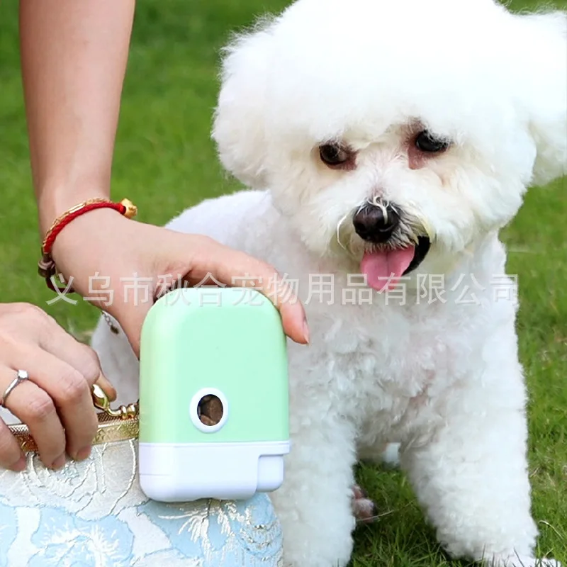 Alimentador al aire libre para perros, herramientas portátiles de alimentación para mascotas, suministros de entrenamiento para perros y gatos, caja de aperitivos para entrenamiento de mascotas, suministros para gatos - imagen 3