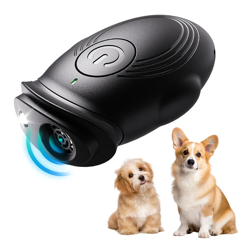 Mini dispositivo repelente ultrasónico para perros, dispositivo repelente recargable para dejar de ladrar, productos portátiles para mascotas al aire libre - imagen 2