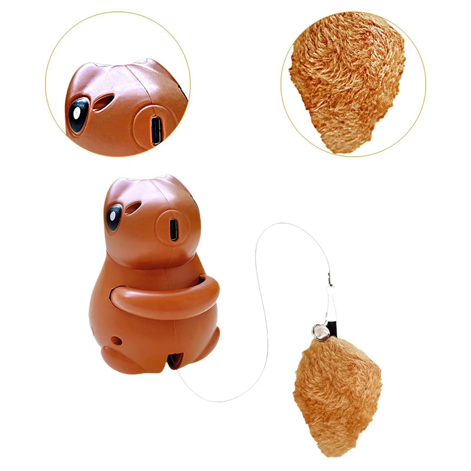 Hanging Door Cat Toy Smart Hanging Cat Toy for Indoor Cats Training Cat Run