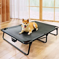 Cama impermeable plegable para perros grandes – Ideal camping y viajes