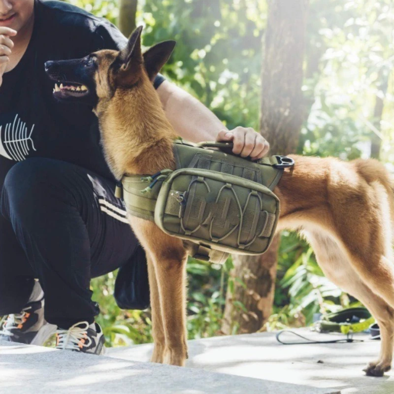 Arnés mochila para perros medianos y grandes con sillín cómodo - imagen 2