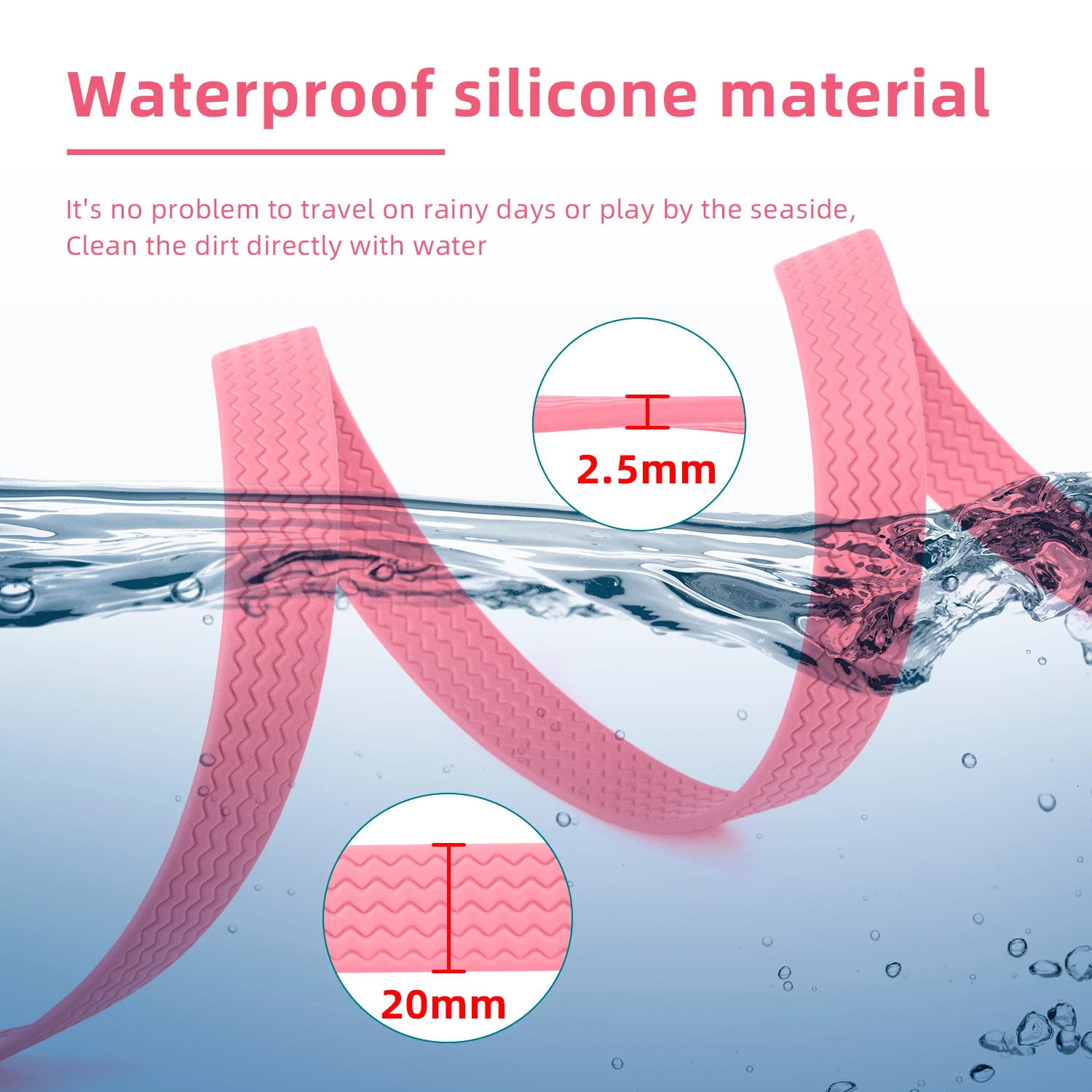 Correa de PVC para perro grande, 1,8 M, 3M, 5M, 10M, medio, antideslizante, impermeable y fácil de limpiar, correa de entrenamiento para perros para correr, larga y fuerte - imagen 4