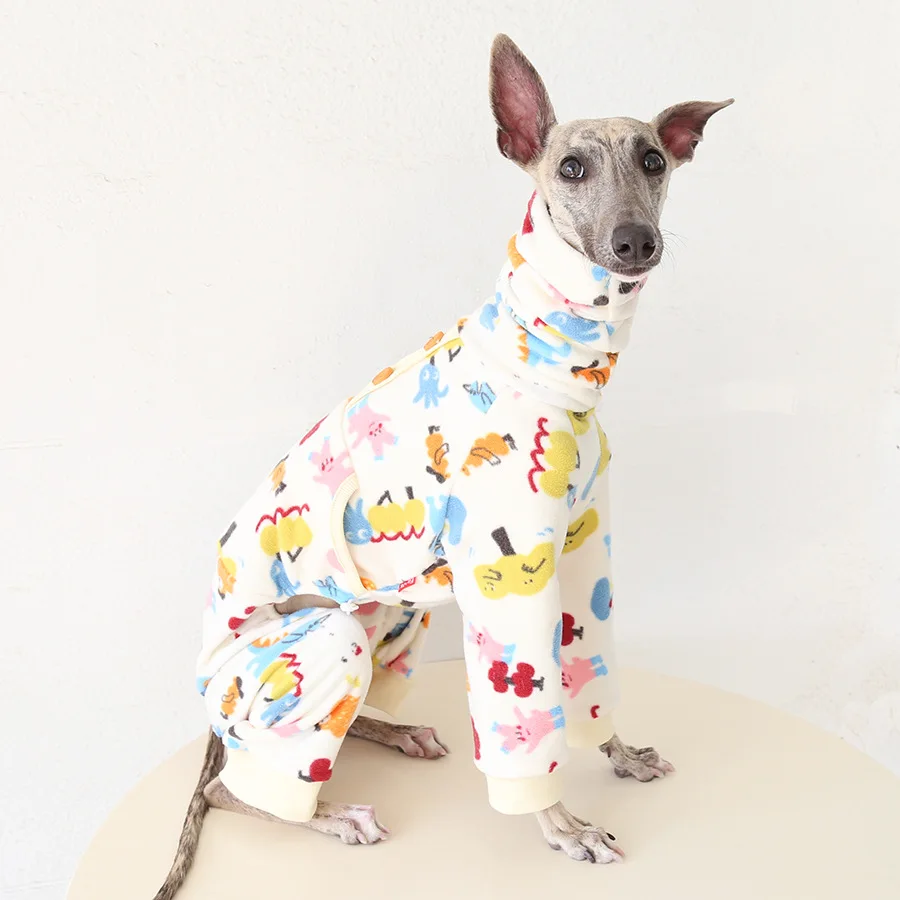 Pijama enterizo de invierno para perro Galgo Italiano, cálido - imagen 4