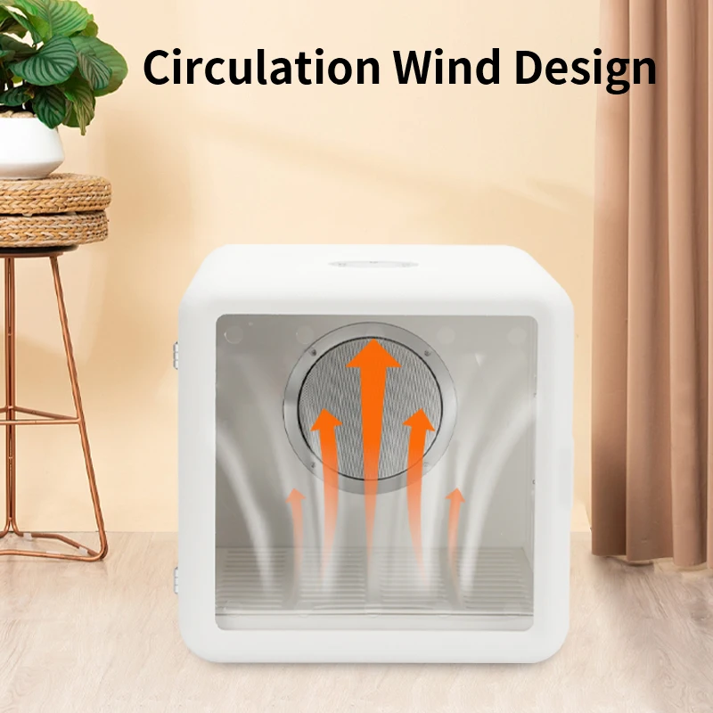Caja de secado de pelo inteligente automática para mascotas, iones negativos, inteligente, viento natural, aseo, perro, gato - imagen 3