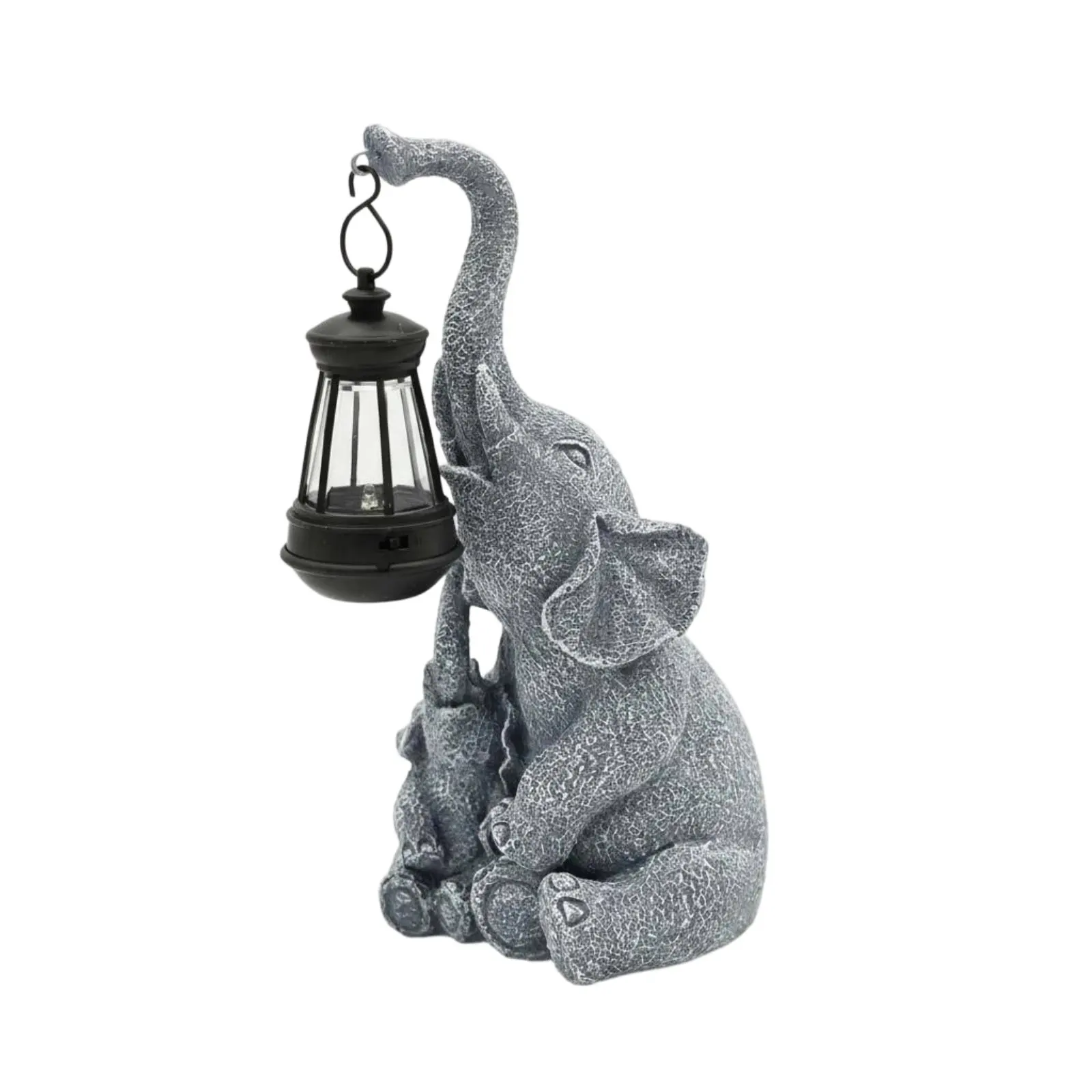 Lámpara solar elephant para jardín y exterior sin cables - imagen 2