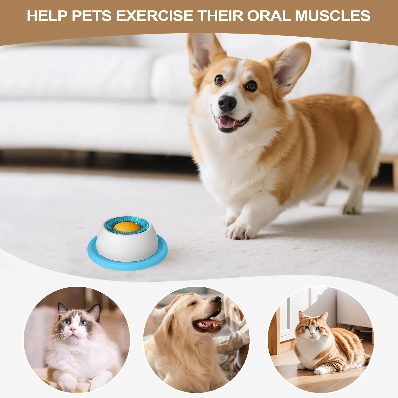 Comedero lento perros – Juguete rompecabezas y alimentación saludable - imagen 4