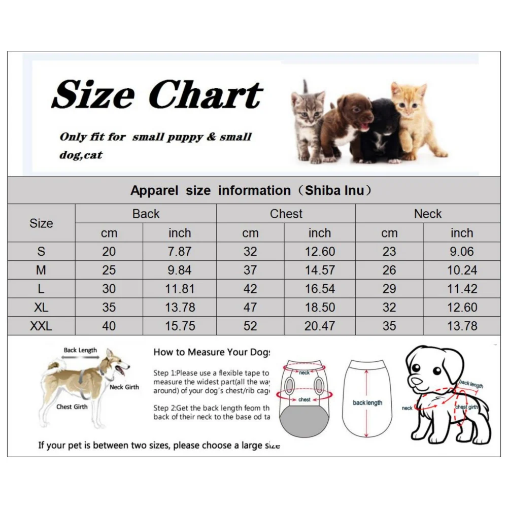 Abrigo de invierno para perros pequeños extendido sobre una superficie