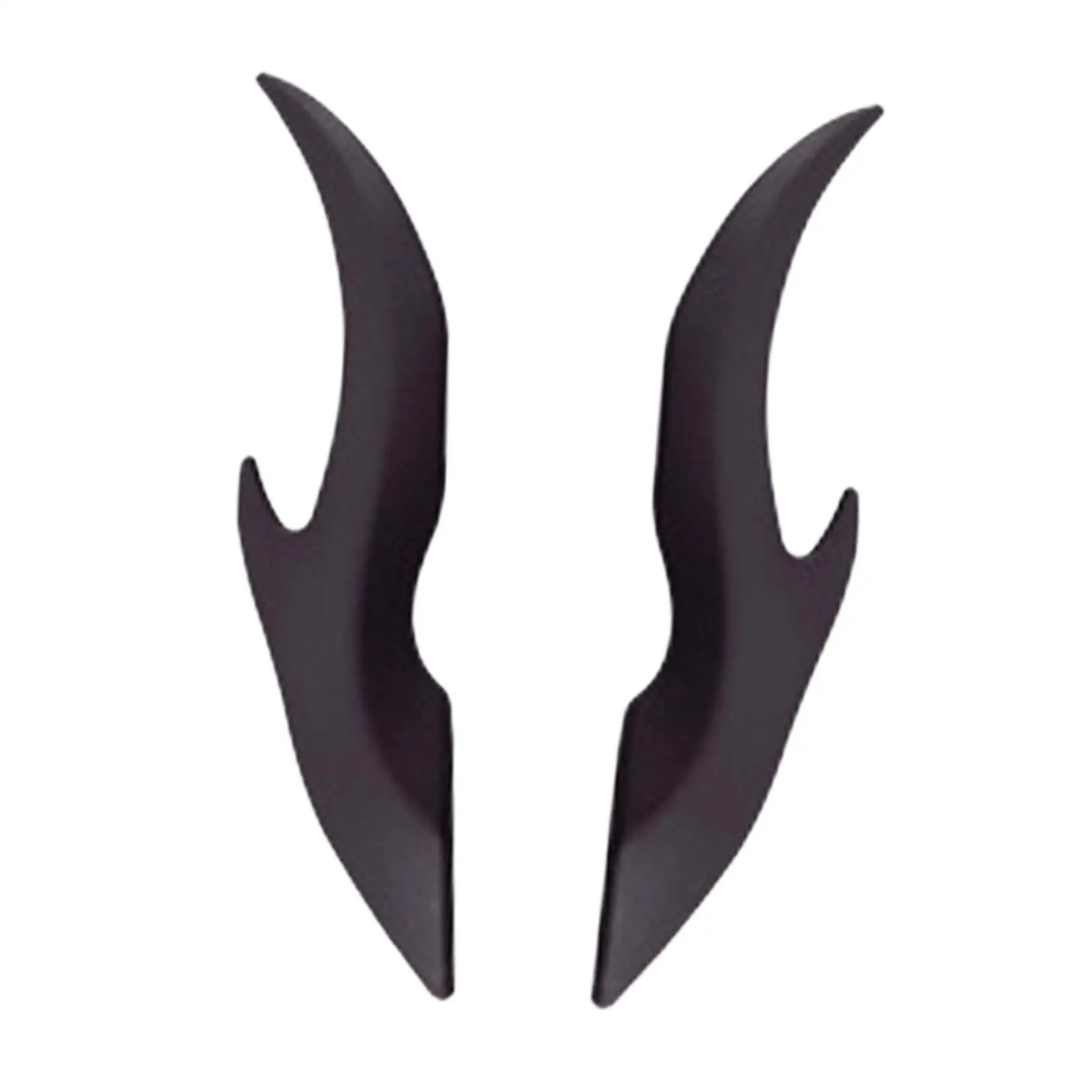 2x 3D Dragon Horns Sticker Creative SUV Christmas Gift Decoration Accessories Lightweight Foam Horns Car Dragon Horn Elasticity