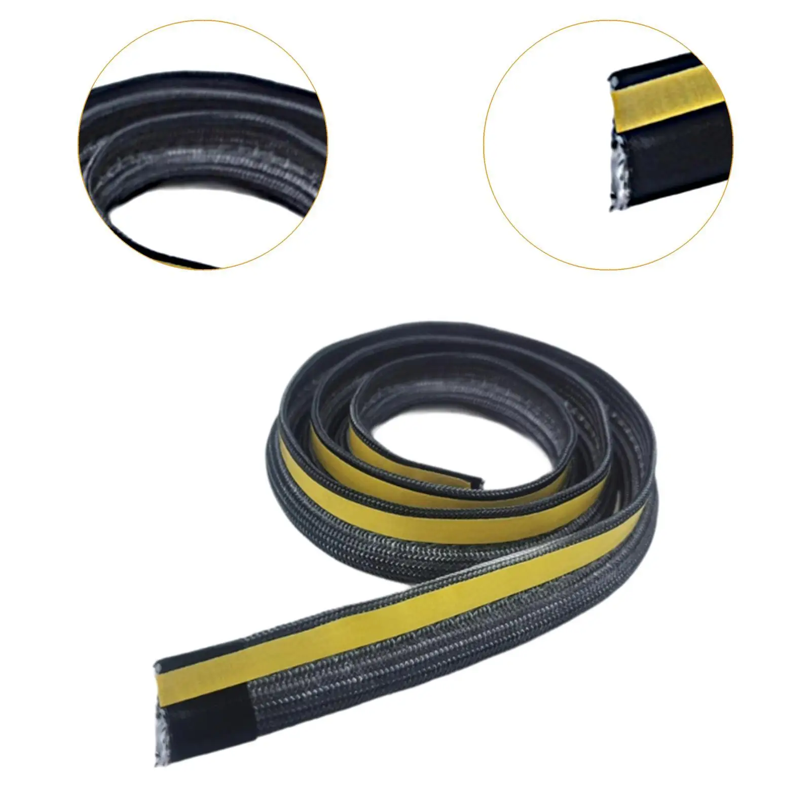 Wood Stove Fiberglass Tape Fireplace Tape Seal Oven Door Gasket Premium High Performance Professional - imagen 4