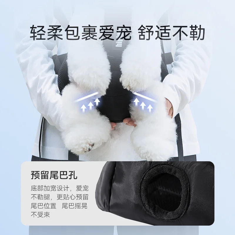 Nuevas bolsas para mascotas en el pecho, mochila para perros, bolsa de transporte para perros pequeños y medianos, bolsa para gatos, productos para mascotas - imagen 4