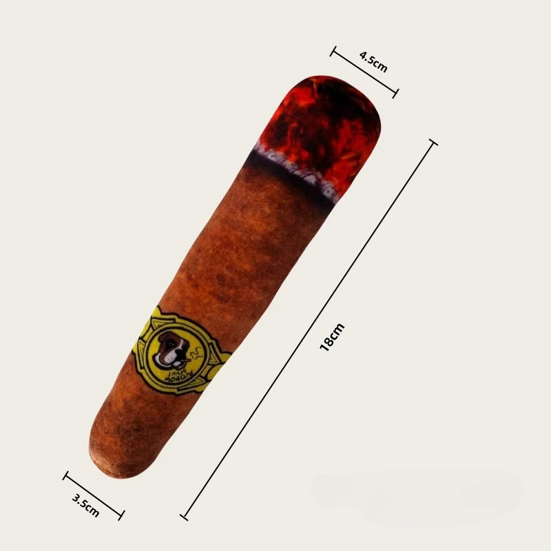 Juguete para morder perro, simulación de cigarro, sonido interactivo divertido, juguete para cachorros, juguete para masticar para perros, accesorios para mascotas - imagen 4