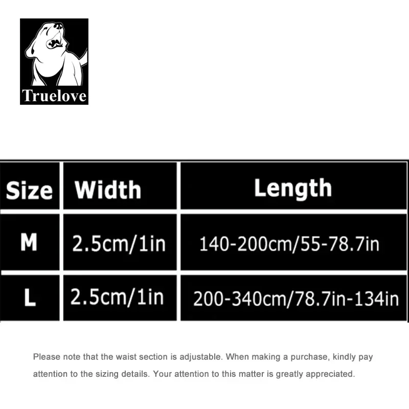 Truelove Pet Running Bungee Leash Hands Free Dog Leash Medium Large Dogs Professiona Carabiner Reflective Stitches NEW TLL2271 - imagen 4