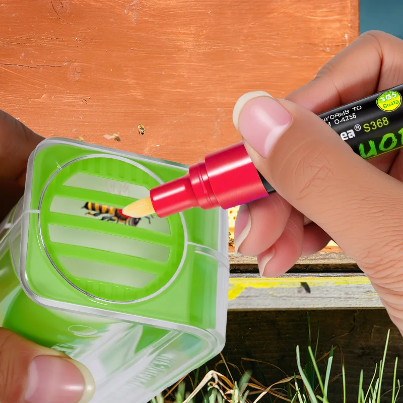 Kit de marcaje para colmenas con marcador y pinza - imagen 4