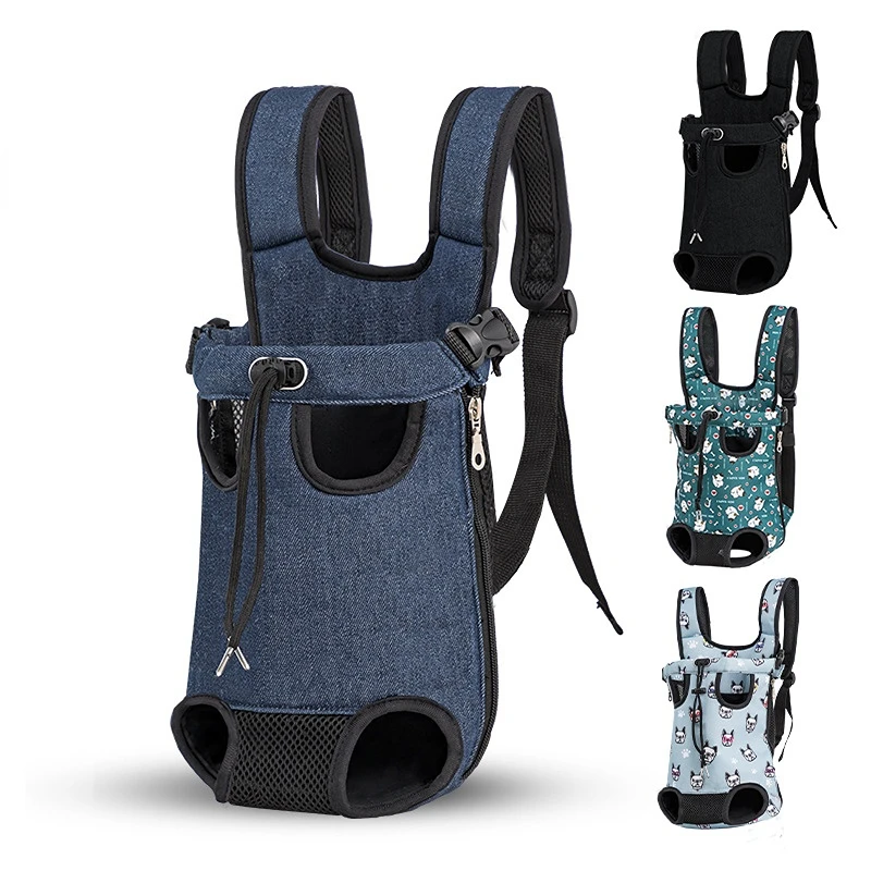 Mochila portátil para gatos, bolsa para caminar en el pecho y hombros, adecuada para las cuatro estaciones, 1,5-9,5 kg, disponible para mascotas - imagen 5