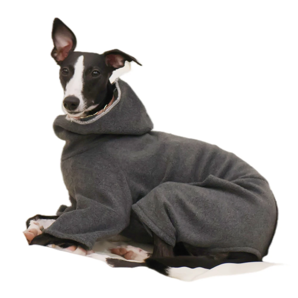 Abrigo de terciopelo para galgo italiano – Invierno - imagen 2