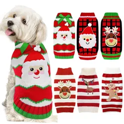 Jersey navideño para perros pequeños y medianos – Abrigo cálido de punto