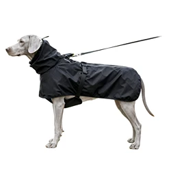 Chubasquero impermeable reflectante para perros medianos y grandes