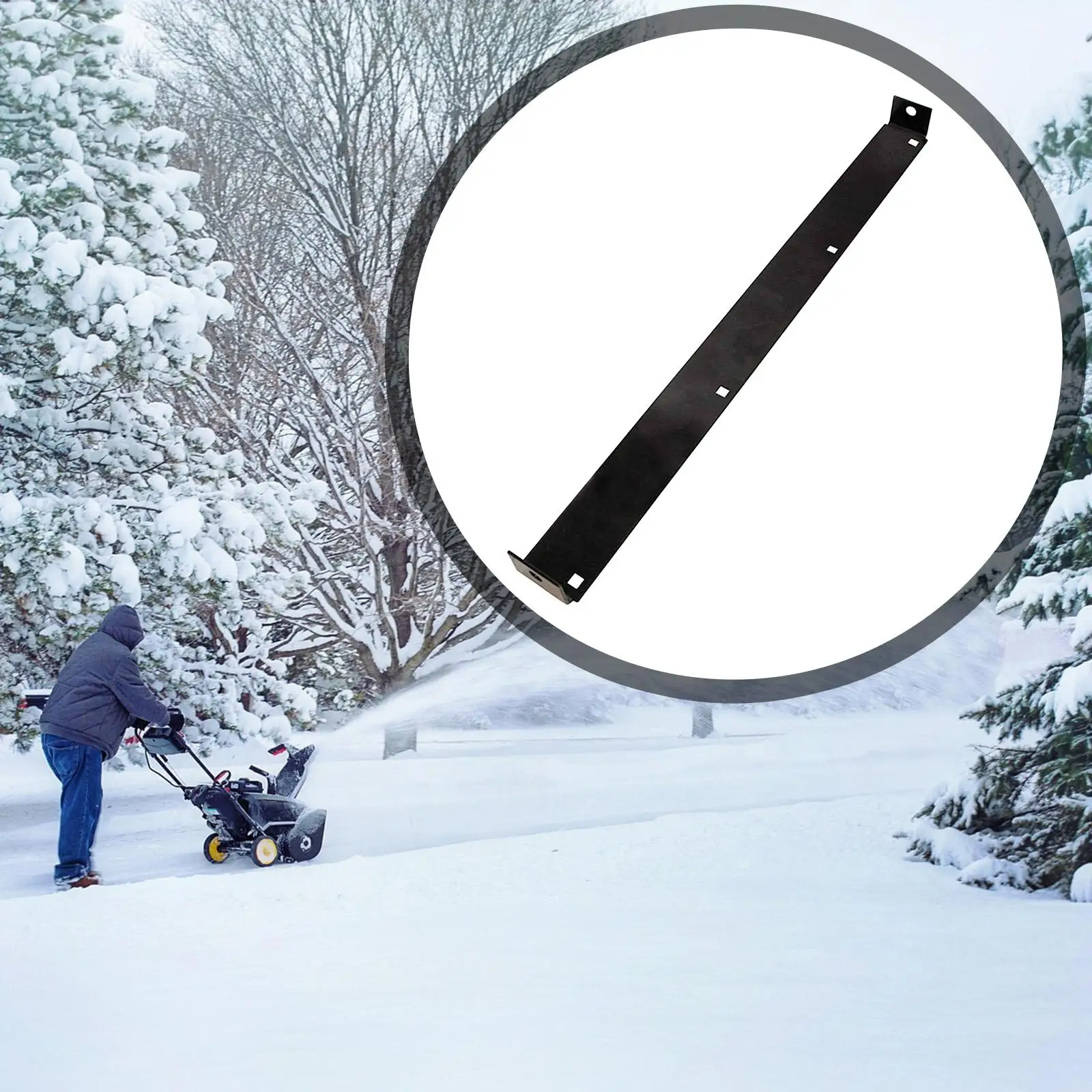 Placa de afeitado para soplador de nieve, barra raspadora de repuesto resistente, portátil, eficiente, fácil instalación para 784-5581A-0637 724E - imagen 4