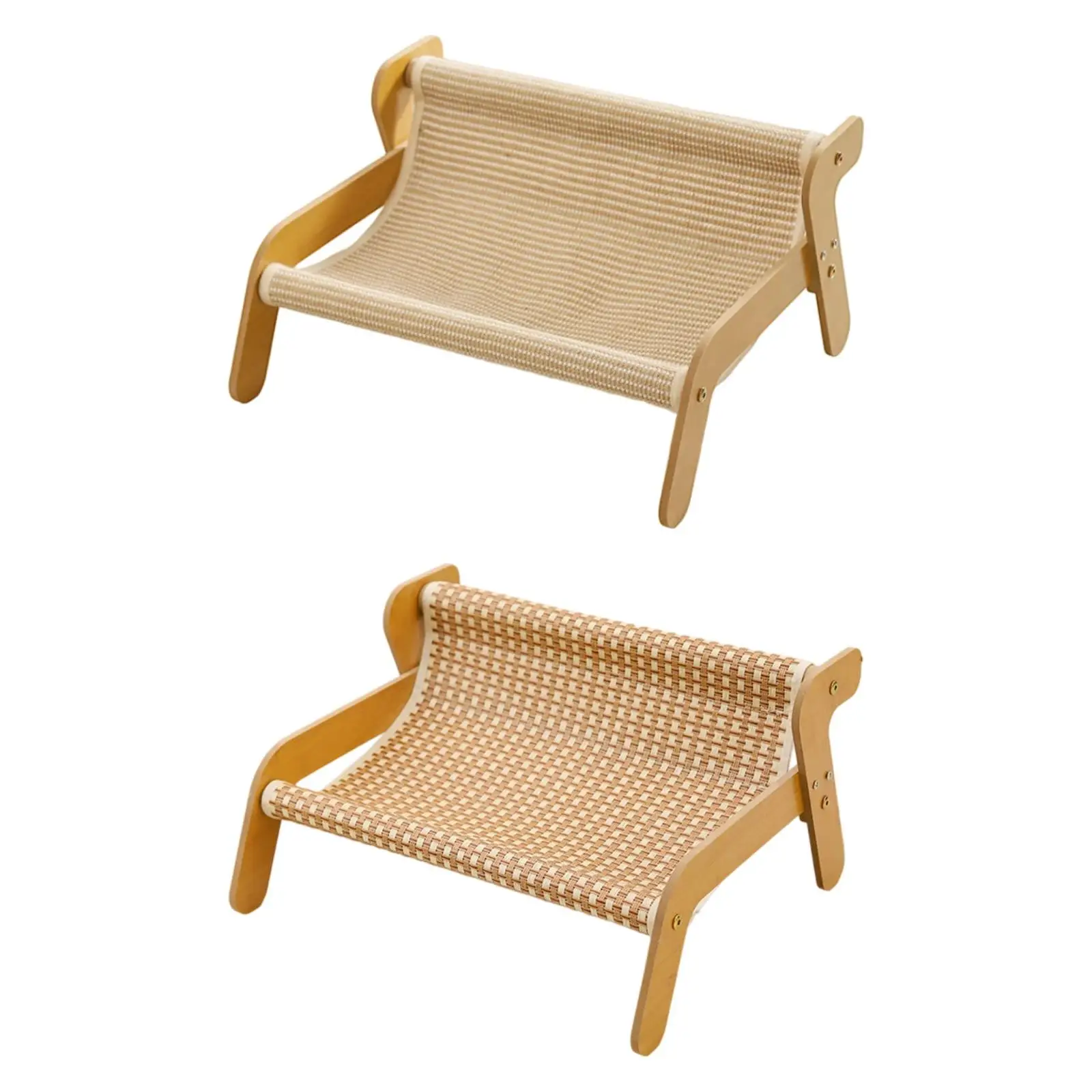 Cat Scratcher Cardboard Sofa Shape Cute Cat Bed for Resting Sleeping Playing