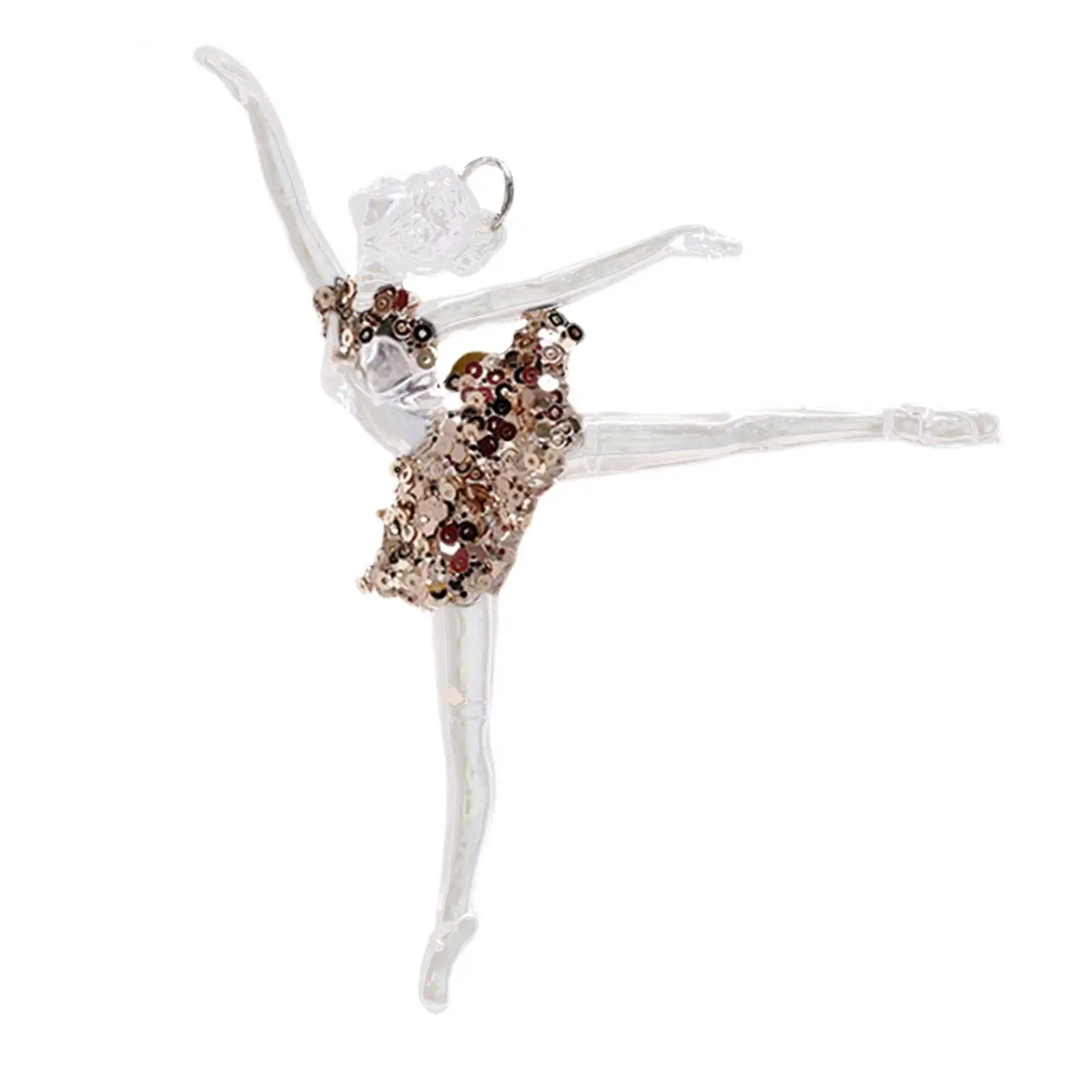 Luxury Acrylic Christmas Tree Decoration Pendant Ballerina Charm for Festive Home Party and Indoor Wreath Decor Luxury Acrylic Christmas Tree Decoration Pendant Ballerina Charm for Festive Home Party and Indoor Wreath Decor