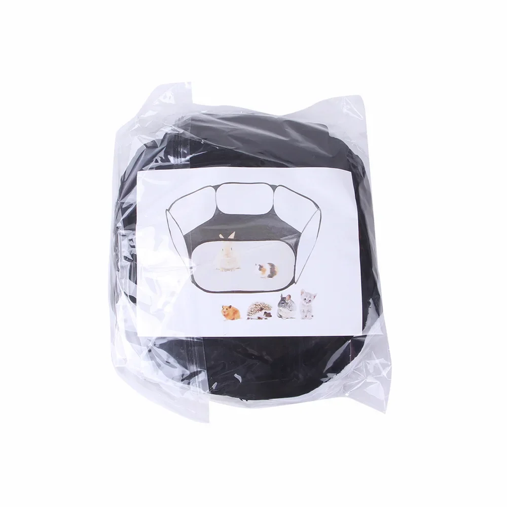 Valla hexagonal plegable para mascotas, tienda de campaña para conejos, jaula para hámster, conejillo de indias, hurón, accesorios - imagen 5