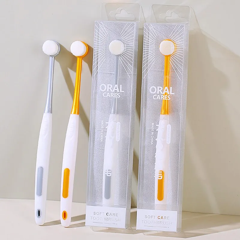 Cepillo de dientes para perros, cabezal redondo pequeño, cepillo de dientes para mascotas, pelo suave, cepillos de dientes para perros, limpieza de dientes para perros, cepillo de dientes denso para gatos, productos para mascotas - imagen 5