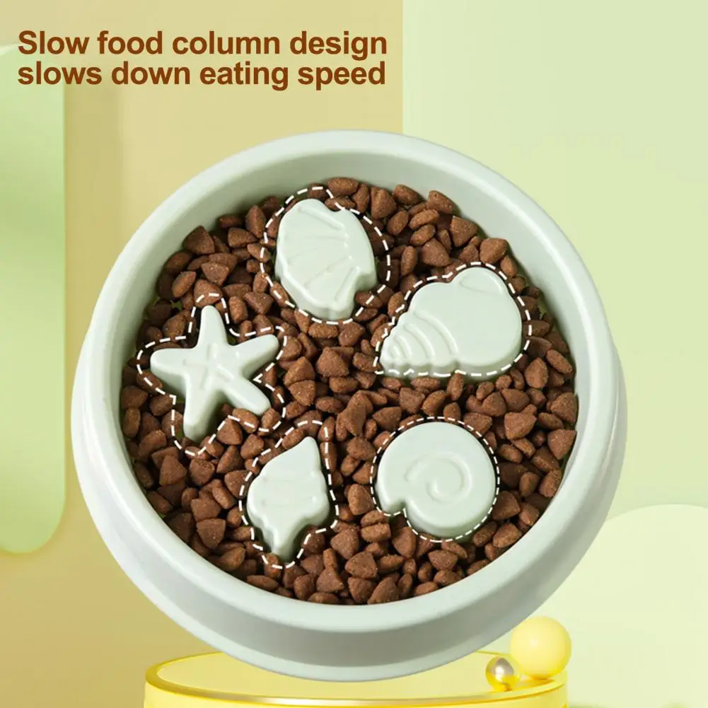 Comedero antiasfixia para perros, tazón de alimentación estable, fácil de limpiar, diseño dispensador, seguro, grado alimenticio, plato de comida para cachorros - imagen 2
