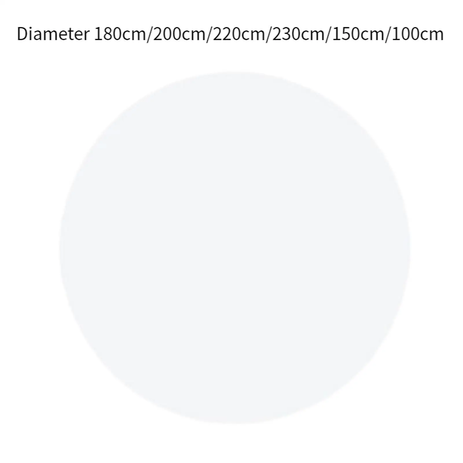 Round Backdrop Cover Elegant Balloon Flower Loop Arch Stand Frame for Graduations Party Bridal Showers Birthdays Celebrations