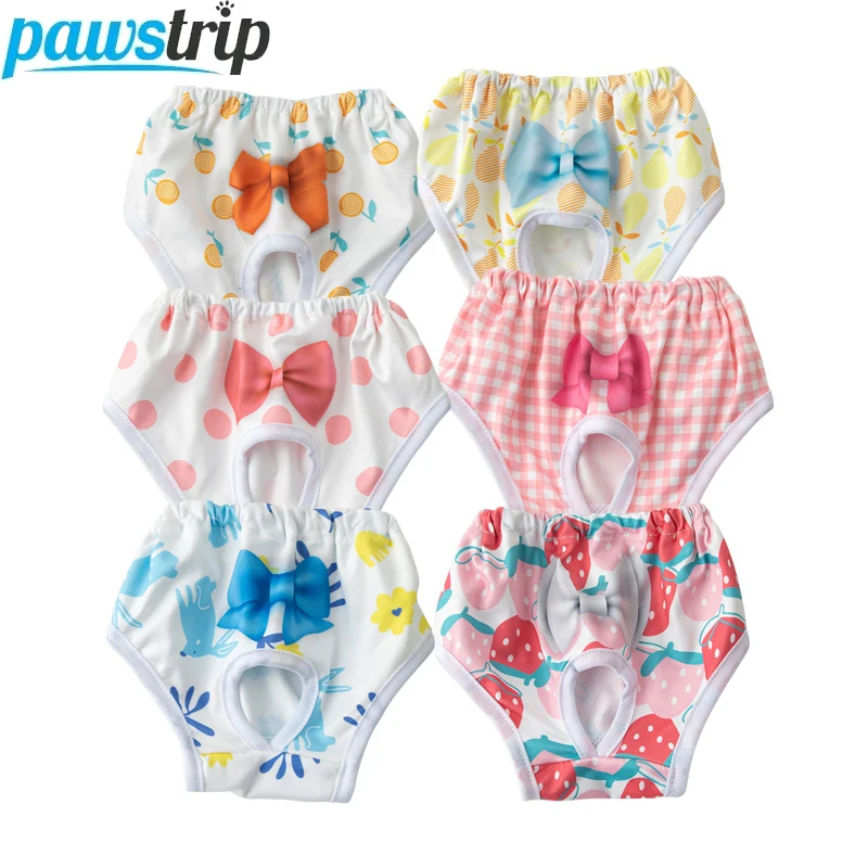 Pañales reutilizables para perros y mujeres, pantalones fisiológicos lavables para perros, pantalones transpirables para menstruación de mascotas, suministros para perros pequeños - imagen 5