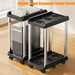 Carrito soporte CPU con ruedas – Base móvil para torre de PC