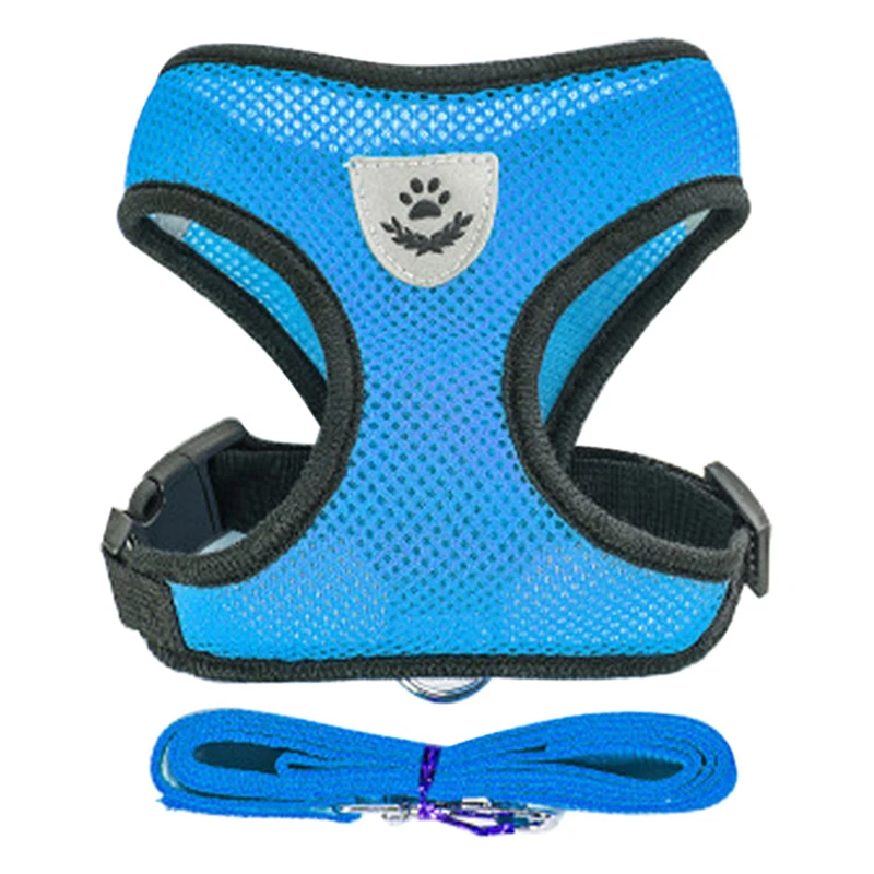 Arnés transpirable para perros y gatos – Pug, Chihuahua, Bulldog - imagen 2