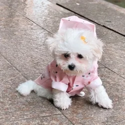 Chubasquero impermeable transpirable para perro pequeño