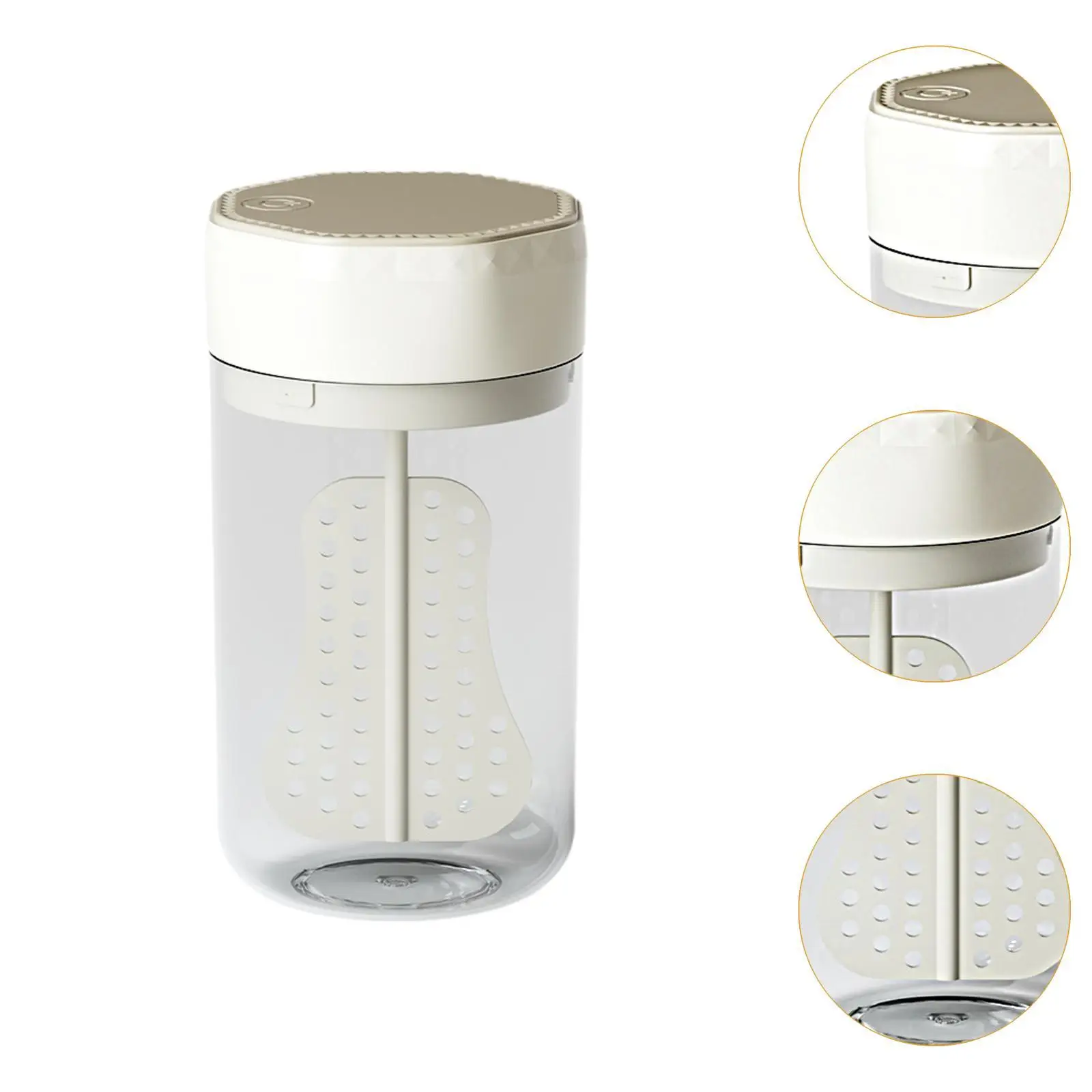 Máquina eléctrica de espuma para limpieza de perros, suministros de baño multiusos para ducha de mascotas, botella mezcladora, dispensador de champú para perros, gatos, cachorros y perros - imagen 5