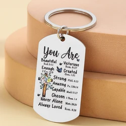 Llavero cruceiro inspirador para dueños de mascotas – Regalo de fe