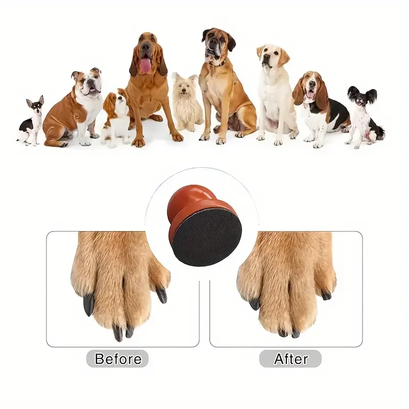 Lima de uñas para perros, rascador Manual de madera para el cuidado de mascotas, tabla para rascar, garra de molienda, cuidado de las uñas de los cachorros, cuidado de las uñas al aire libre e interior - imagen 3