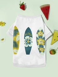 Ropa floral para perros y gatos – Sudadera cómoda y cálida