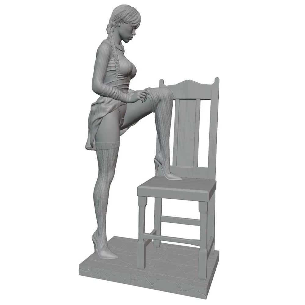 Figura de resina decorativa sin pintar para gatos y perros - imagen 3