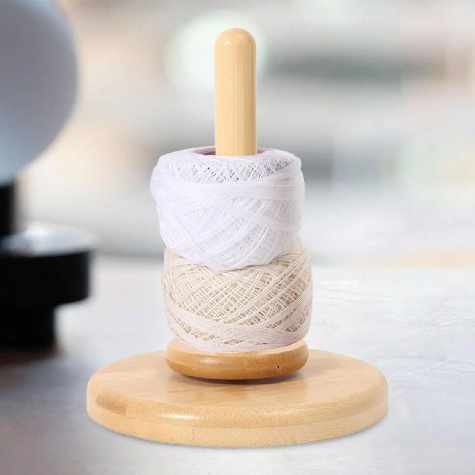 Yarn Holder Stand Wool Ball Holder Stable Rotating Crafting Supplies Gift for Yarn Holder Stand Wool Ball Holder Stable Rotating Crafting Supplies Gift for