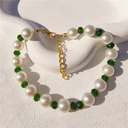 Collar de perlas decorativo para perros y gatos - Accesorio para fiestas