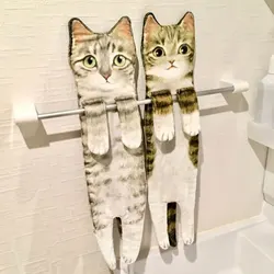 Toalla para gatos – Secado rápido con microfibra absorbente