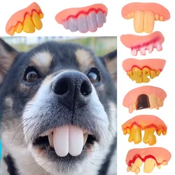 Dientes postizos para perros – Accesorio disfraz Halloween