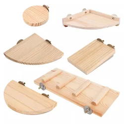 Papagaio, Chinchilla, ardilla, plataforma de salto, ventilador oscilante, trampolín, Pedal de hámster, casa de madera, juguetes, suministros de molienda de dientes